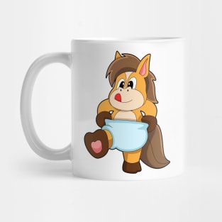 Horse as Baby with Diaper Mug